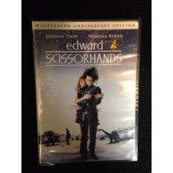 Edward Scissorhands (DVD) Widescreen Anniversary Edition, New, Free Shipping