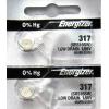 1 Energizer 317, SR516SW, SP317, V317, D317, 616, 280-58, SB-AR, S52, Battery