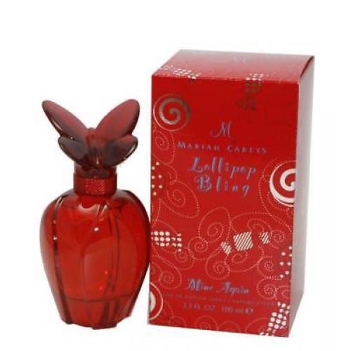 LOLLIPOP BLING MINE AGAIN by MARIAH CAREY Perfume 3.3 oz 3.4 oz edp New Box Seal