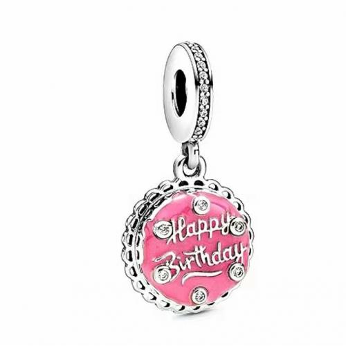 New Authentic Pandora 798888C01 Silver 925 Happy Birthday Cake Dangle Charm