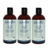 PURA D'or Organic Aloe Vera Gel, 3-pack 16oz each (3 Scent available)
