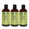 PURA D'or Organic Aloe Vera Gel, 3-pack 16oz each (3 Scent available)