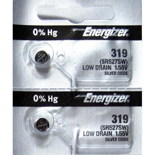 4 Energizer 319 Watch Battery SR527SW SR527W Battery