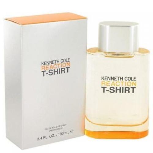 REACTION T-SHIRT by Kenneth Cole Men Cologne 3.4 edt New in Box