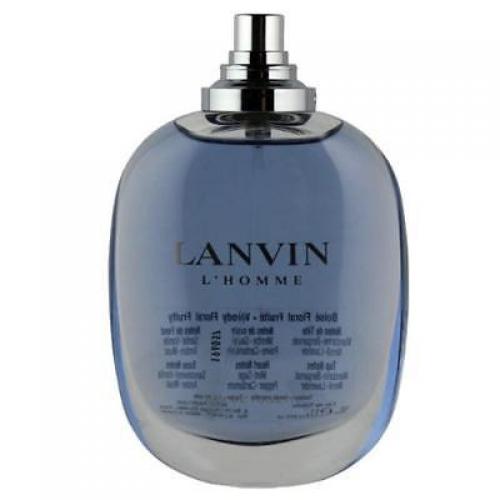 LANVIN L'HOMME 3.4 edt 3.3 oz Cologne New Tester