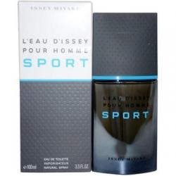 L'EAU D'ISSEY POUR HOMME SPORT Issey Miyake 3.3 oz 3.4 edt Men NEW IN BOX