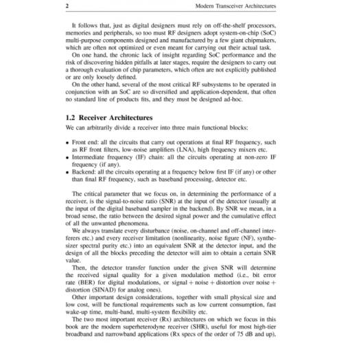 Wireless Transceiver Design : Mastering the Design of Modern Wireless
