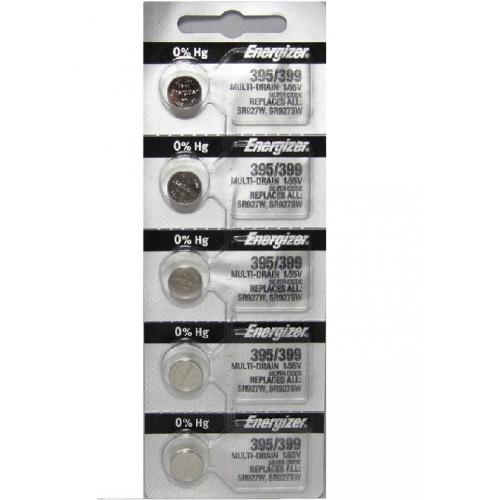 10  395/399  ENERGIZER WATCH BATTERIES 