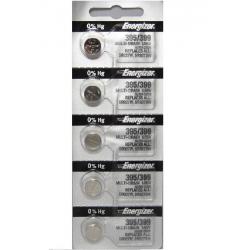 5Pcs Energizer 395 399 (SR927SW) Silver Oxide Watch Batteries 