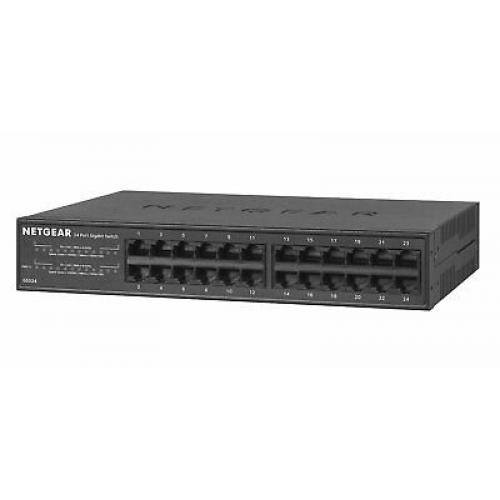 NETGEAR 24-Port Gigabit Ethernet Desktop/Rackmount Switch (GS324)