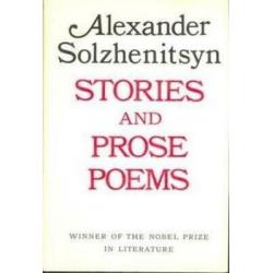 Stories and Prose Poems English / Russian 1st HC Edition Alexander Solzhenitsyn