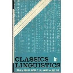 Classics in Linguistics 1st edition 1967 HC