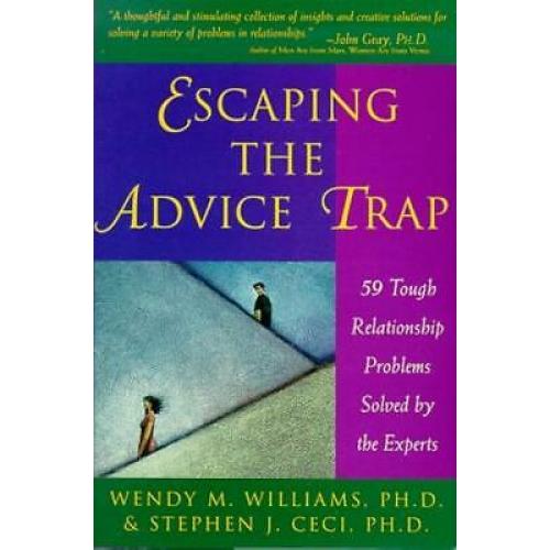 AUTOGRAPHED Escaping the Advice Trap