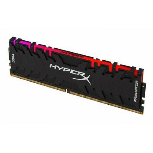 HyperX Predator DDR4 RGB 8GB 2933MHz CL15 DIMM XMP RAM Black (HX429C15PB3A/8)