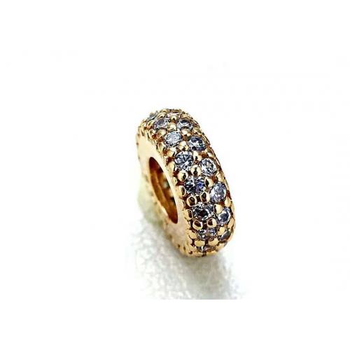 New Authentic Pandora Charm  Rose Gold Pave Inspiration Spacer 781359C01