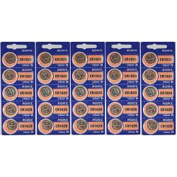SONY CR1620 DL1620 3V Coin Lithium Battery x 25