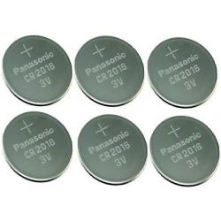 6 NEW PANASONIC CR2016 ECR 2016 Batteries 3V Exp.2025