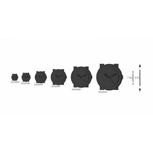 Seiko Men's SNDC33 Classic Black Leather Black Chronograph Dial Watch