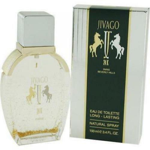 JIVAGO 24K by Ilana Cologne 3.4 oz / 3.3 oz New in Box