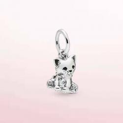 New Authentic Pandora Sweet Cat Silver925 ALE Dangle Charm Bead 798011