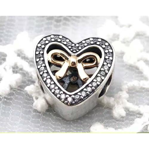 New Authentic PANDORA Bound  Love Limited Edition  Silver Charm, 791875C01