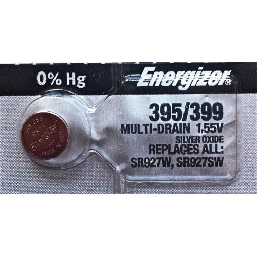 395 Energizer watch battery SR927W 395/399 SR927SW 1 PC