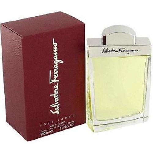 SALVATORE FERRAGAMO POUR HOMME Cologne 3.4 oz New in Box