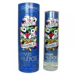 LOVE & LUCK Ed Hardy by Christian Audigier Men 3.4 oz Cologne NIB
