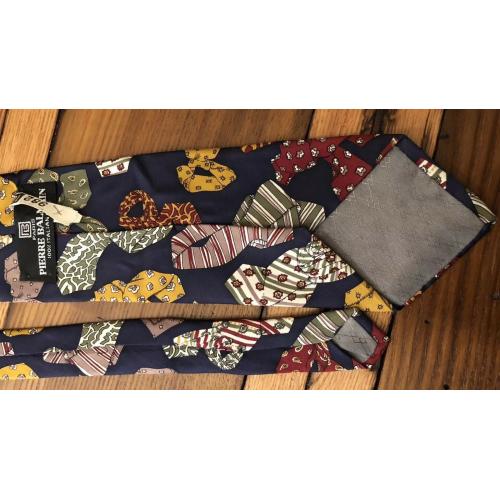 make an offer! - Vintage men's neck tie: 100% silk. Brand PIERRE BALMAIN italian