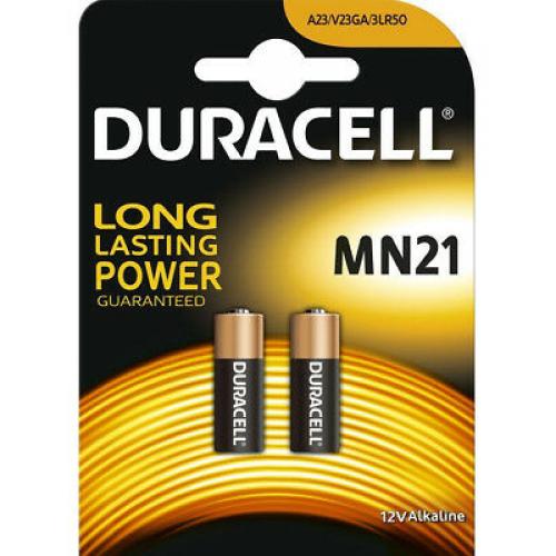 2pack MN21 New Batteries Duracell 23A A23 12Volt 21/23