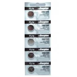 5 Energizer 390 389 SR1130SW 1130 SR54 626 LR54 D390 D389 V390 V389 AG10 Battery