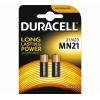 2 Pcs Duracell A23 23A, A23BP, GP23, MN21, 21/23 12V Alkaline Battery