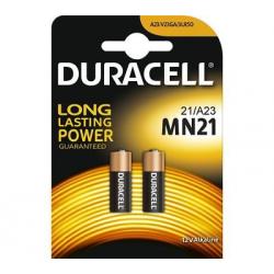 2 Pcs Duracell A23 23A, A23BP, GP23, MN21, 21/23 12V Alkaline Battery
