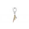 Authentic Pandora Charm 768785 All-seeing Eye Feather Spirituality Dangle