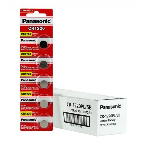 2 Panasonic CR1220 CR 1220 3v lithium battery 