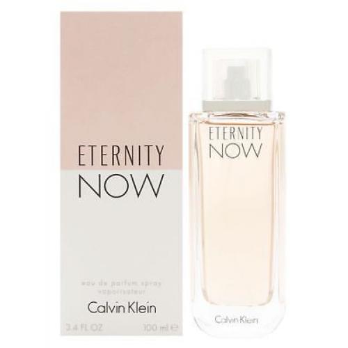 ETERNITY NOW by Calvin Klein for women perfume 3.4 oz 3.3 edp New in Box