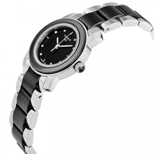 NEW Tissot T-Trend Ladies Ceramic Diamond Watch - T0642102205600