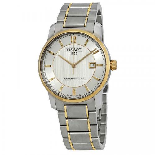 NEW Tissot T-Classic Titanium Men's Automatic Watch - T0874075503700