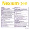 Nexium 24hr Esomeprazole 20 mg Best Acid Reducer 42 Capsules Heartburn EXP