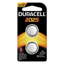 2 Pack Duracell CR2025 3 Volt Battery ECR2025 CR 2025 DL2025