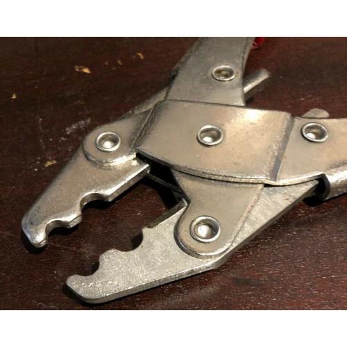Wire Stripper Crimper Pliers Red Handles