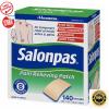 Salonpas 140 Pain Relieving Patches Topical Analgesic 8 Hr Back Relief Aches NEW