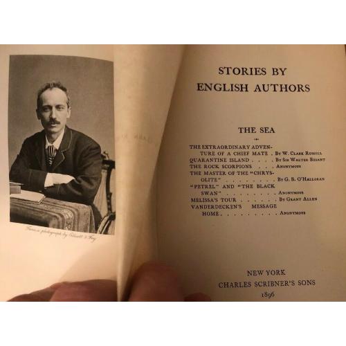 C:1897- STORIES BY ENGLISH AUTHORS- SCRIBNERS 9 VOLUMES