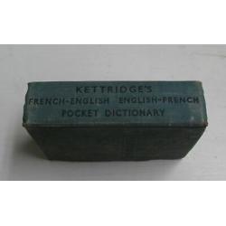 Pocket dictionary of the French and English languages