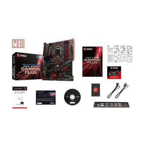 MSI MPG Z390 Gaming Plus LGA1151 (Intel 8th and 9th Gen) M.2 USB 3.1 Gen 2 DDR4