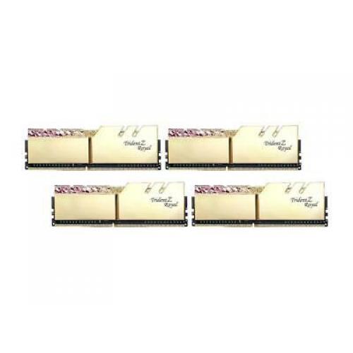 G.SKILL Trident Z Royal Series 32GB (4 x 8GB) 288-Pin RGB DDR4 SDRAM 3600 PC4