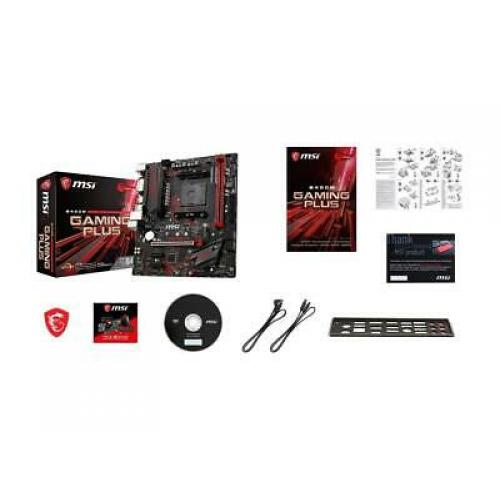 MSI B450M GAMING PLUS AM4 AMD B450 SATA 6Gb/s USB 3.1 HDMI Micro ATX AMD
