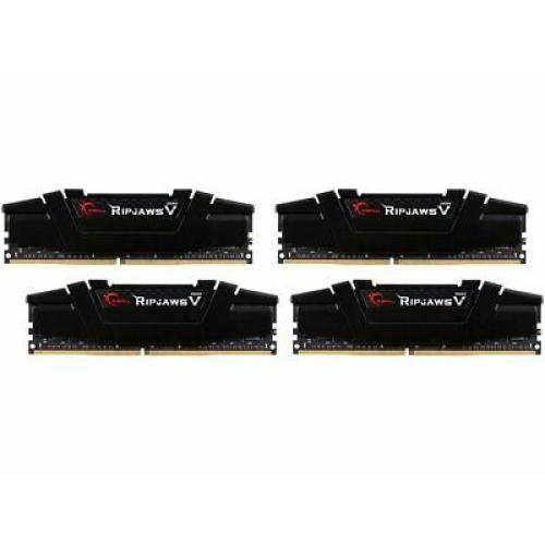 G.SKILL 64GB (4x16GB) Ripjaws V Series DDR4 3200MHz DIMM F4-3200C16Q-64GVK