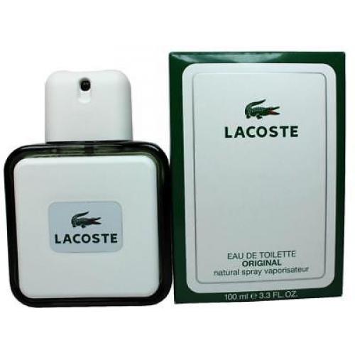 LACOSTE ORIGINAL cologne men edt 3.3 oz 3.4 NEW IN BOX