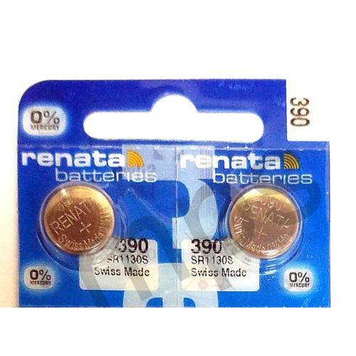 10 x 390 Renata Silver Oxide Watch / Electronic Batteries